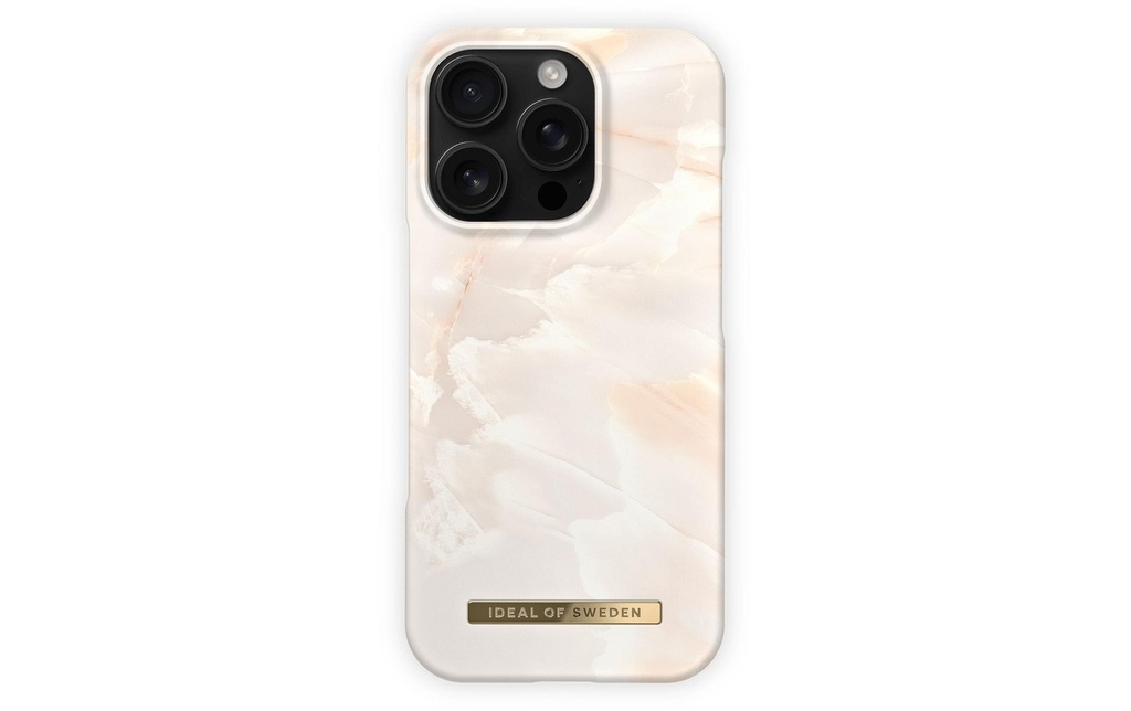 Ideal of Sweden Coque arrière iPhone 16 Pro Pearl Marble
