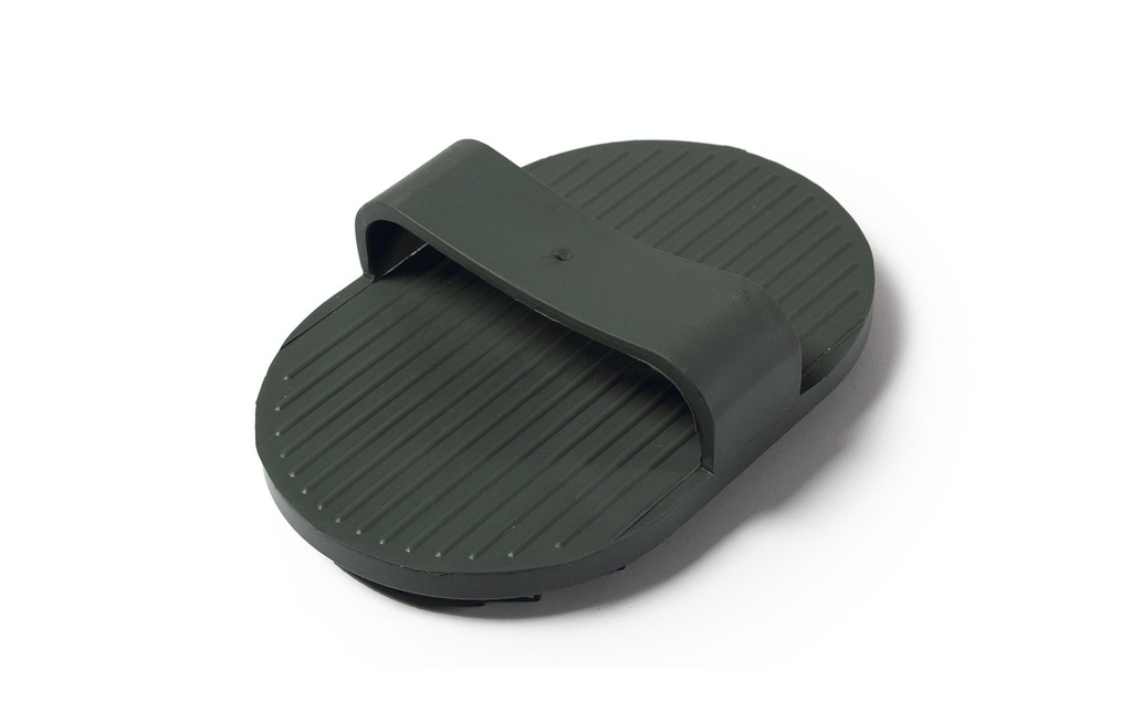 Karlie Brosse en caoutchouc ovale, Gris