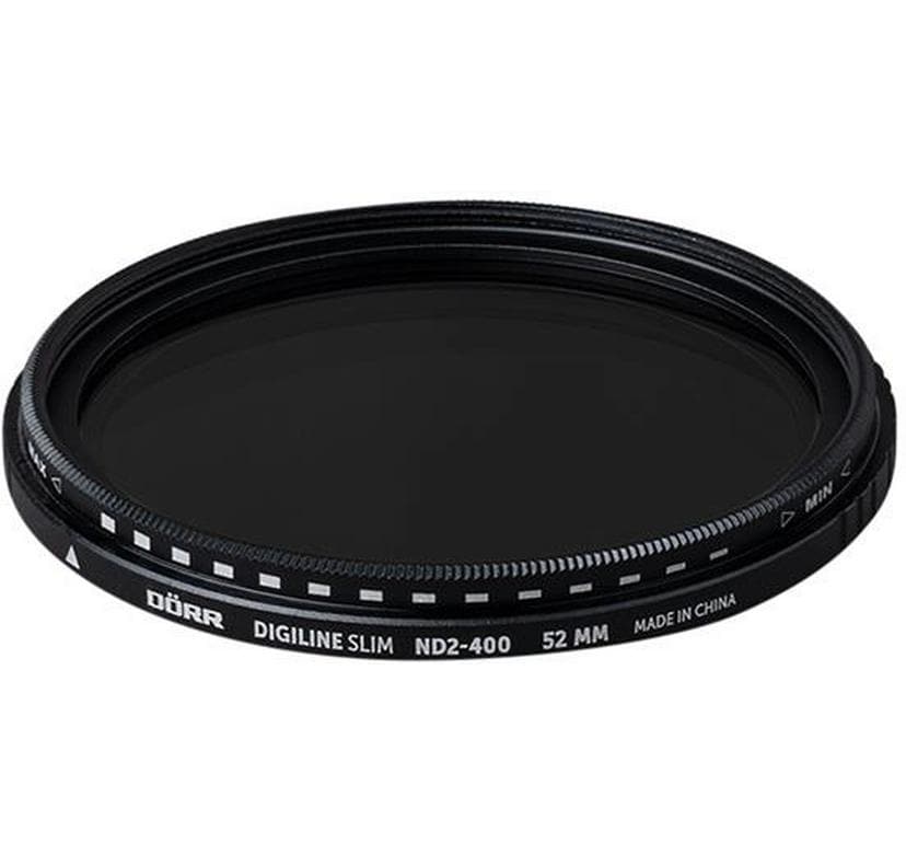 Dörr Filtre gris Digiline Slim Variable ND2-400 – 52 mm