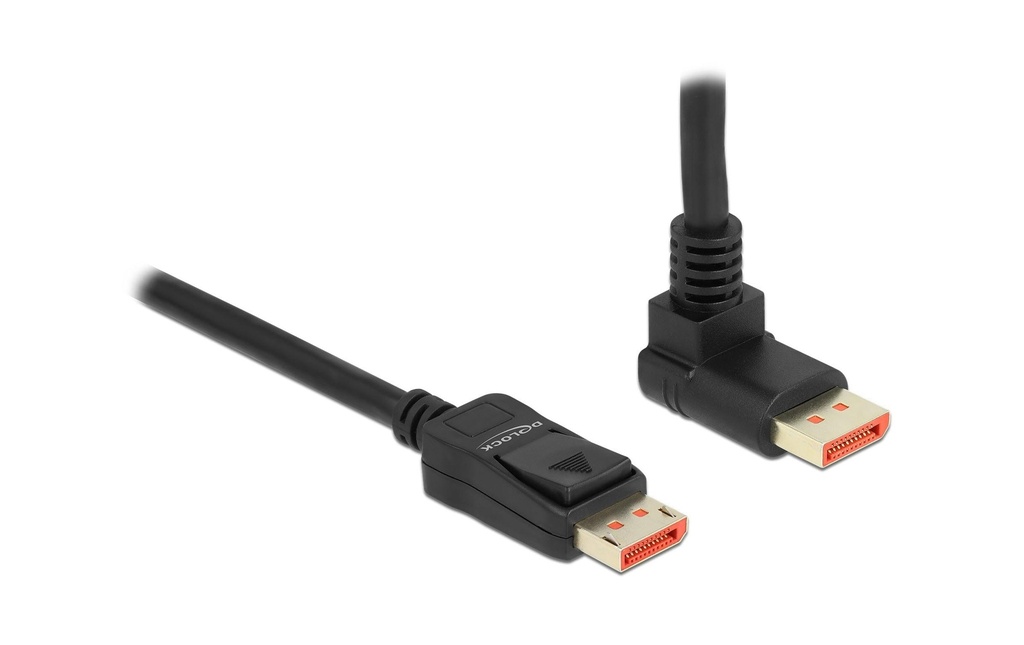 Delock Câble Coudé en haut DisplayPort - DisplayPort, 3 m