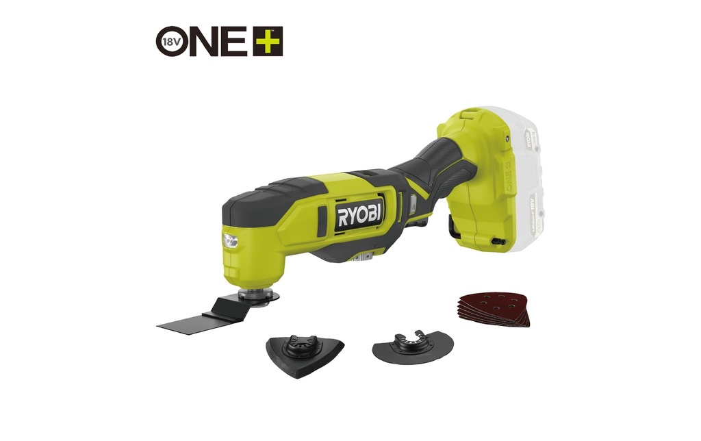 RYOBI Multitool sans fil RMT18-0, 18 V, Solo