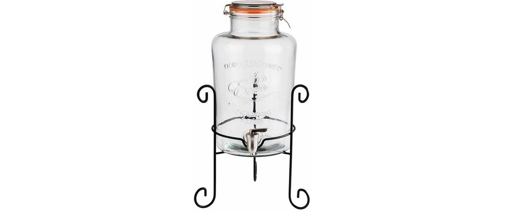 APS Distributeur à boissons Old Fashioned 7 litres, Transparent