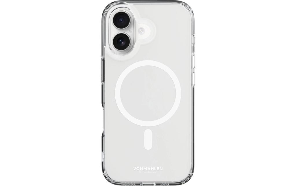 Vonmählen Coque arrière Transparent  iPhone 16 White