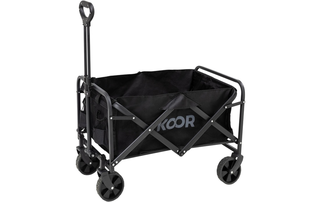 KOOR Chariot pliant Tralle, noir