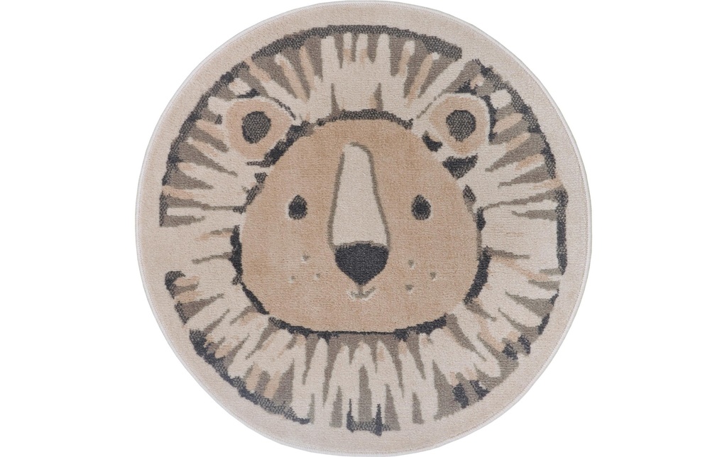 Hanse Home Tapis de jeu Lion 140 cm, Gris
