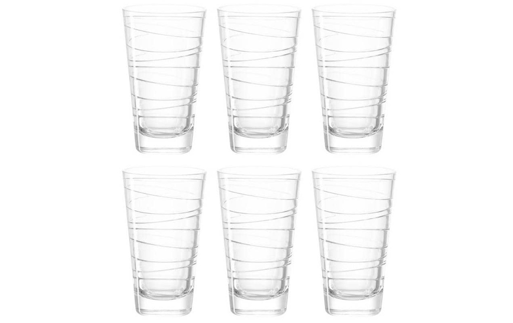LEONARDO Verre Vario 280 ml, 6 Pièce/s, Transparent