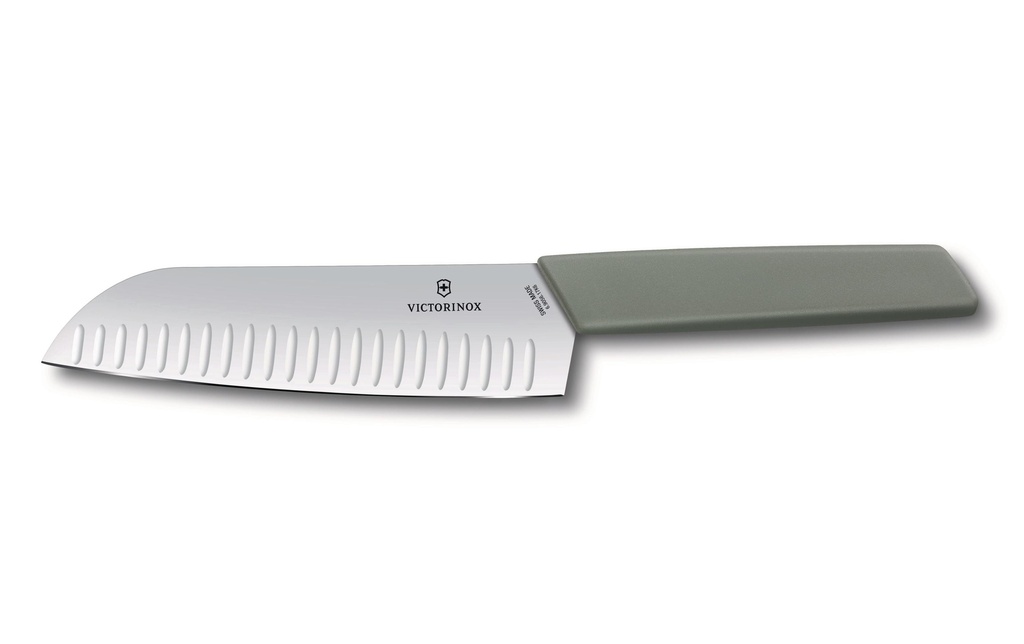 Victorinox Couteau santoku Swiss Modern Gris
