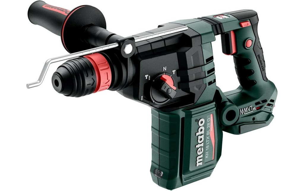 Metabo Marteau de forage et de burinage KH 18 LTX BL 28 Q, Solo