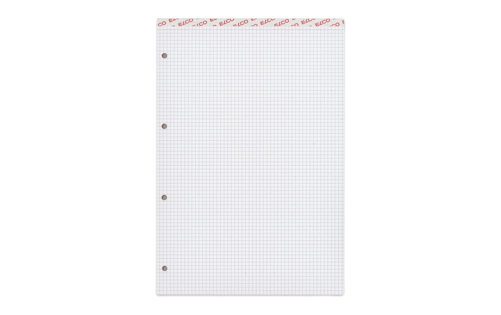 ELCO Bloc-notes A4 4 trous, 5 blocs