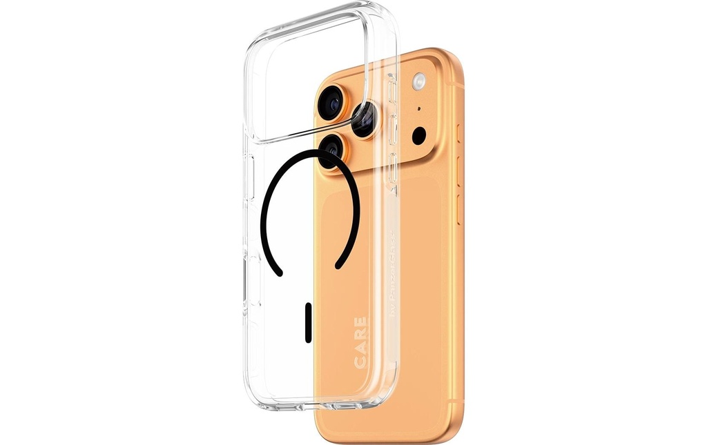 CARE Flagship Case Urban Combat iPhone 17 Pro Transparent/Black