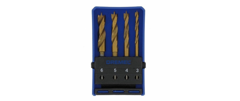 Dremel Foret 636 bois, 4 pièces