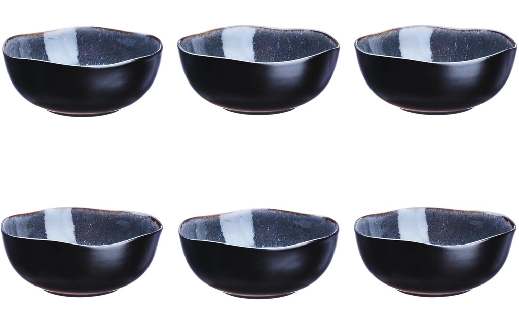 Björn Bol à céréales Iris Bleu nuit, Ø16.5 cm - 6 pièces
