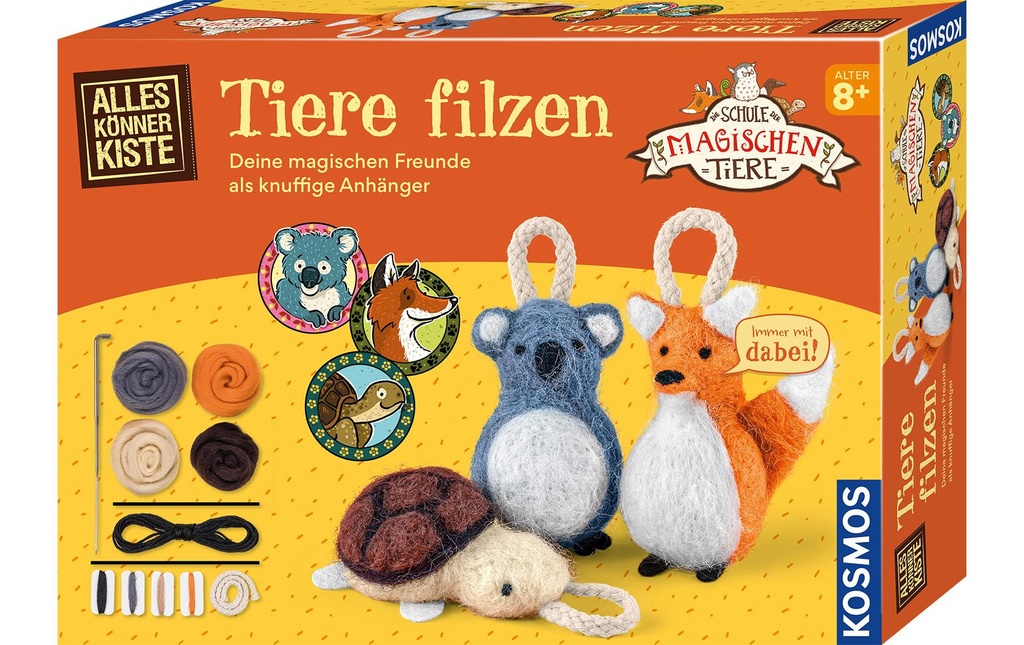 Kosmos Boîte de bricolage Die Schule der magischen Tiere – Tiere filzen