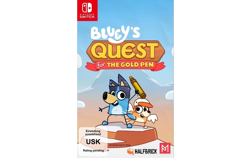 PM Studios Les quêtes de Bluey pour le stylo en or [NSW] (D) (Boîte)