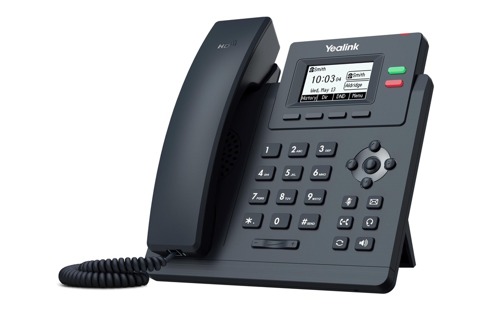 Yealink Téléphone de bureau SIP-T31G Gris