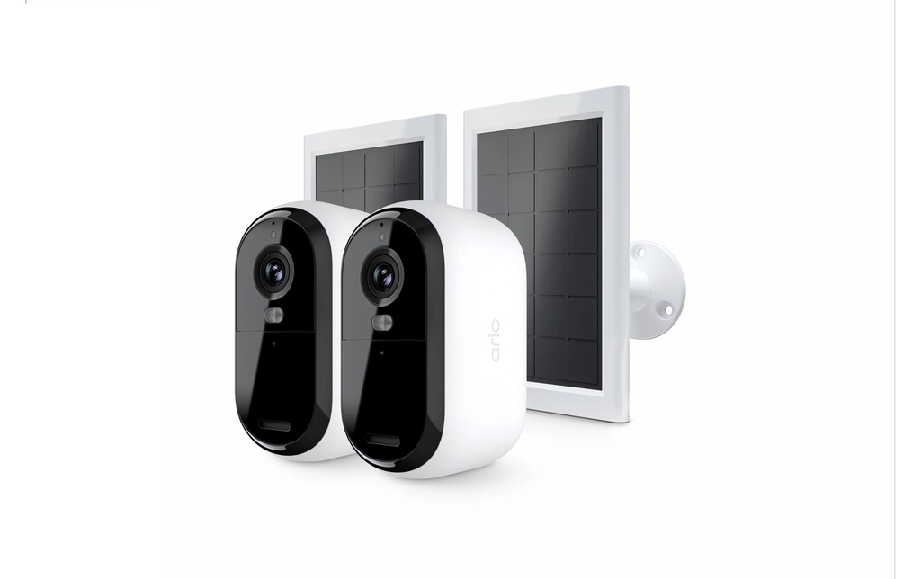 Arlo Essential 3 HD, set de 2 avec panneau solaire