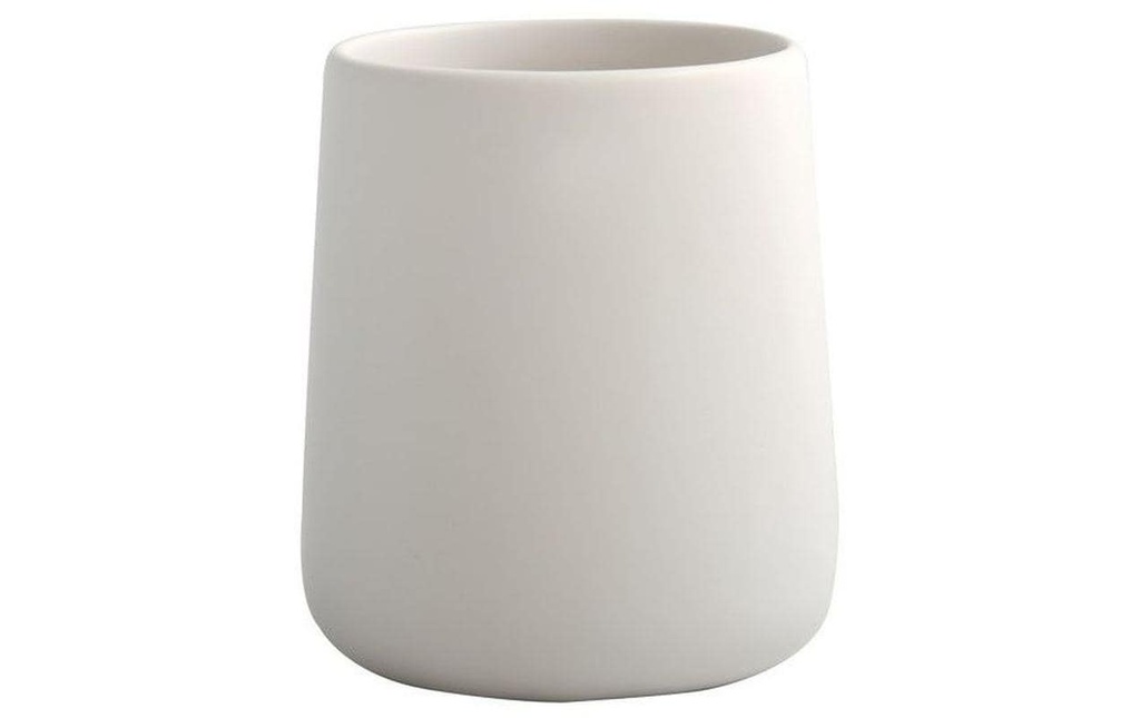 MSV Gobelet pour le brossage de dents Maonie Blanc mat
