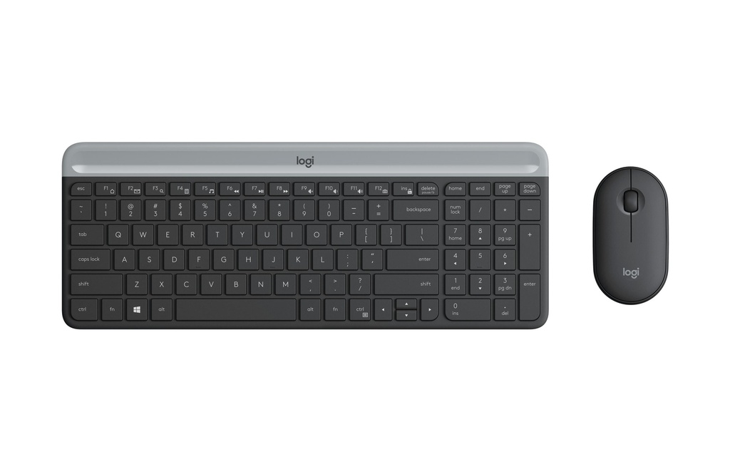 Logitech Ensemble clavier-souris MK470 Graphite