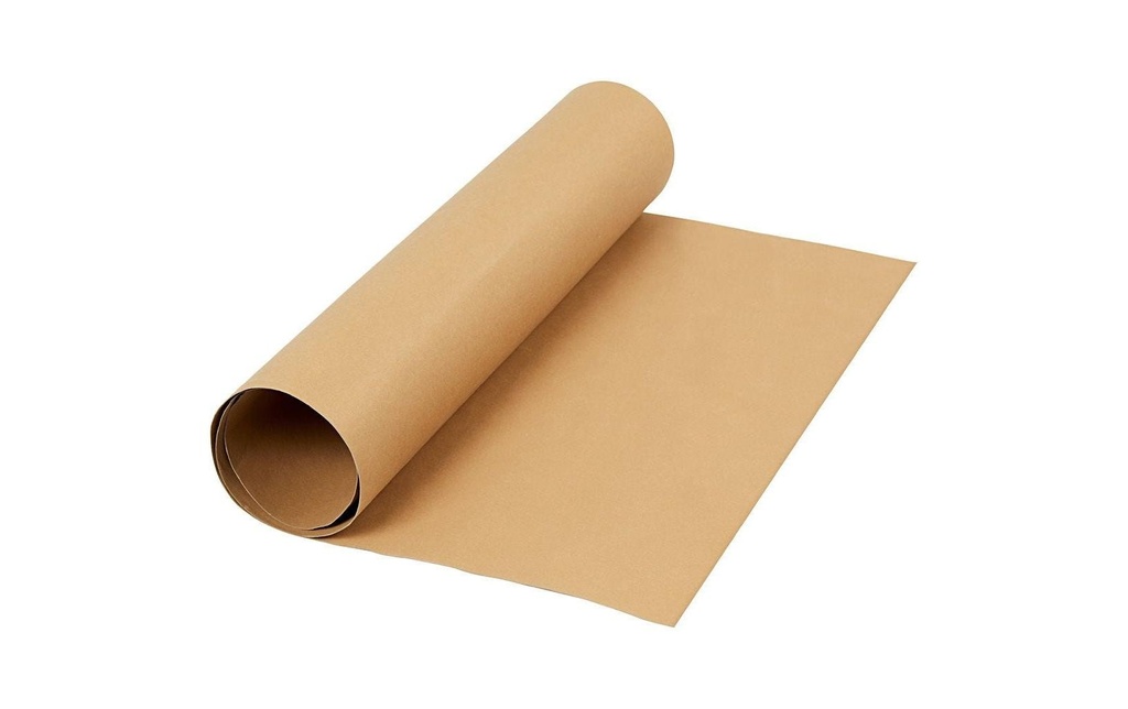 Creativ Company Papier similicuir Rouleau, 350 g, 1 pièce, Brun clair