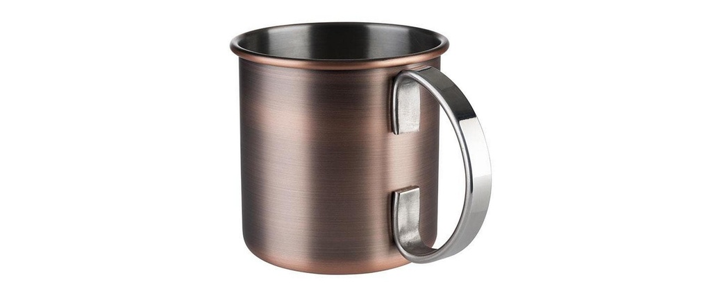APS Gobelet à cocktail Moscow Mule 0.45 l, Copper-Antique