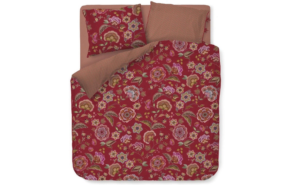 PIP Studio Housse de duvet Matata 160 x 210 cm, rouge