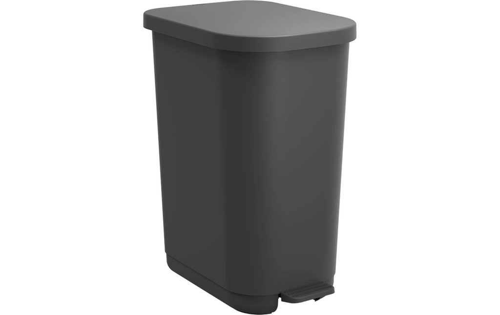 Rotho Poubelle à pédale Poubelle à pédale 35 l Orbe 35 l, Noir