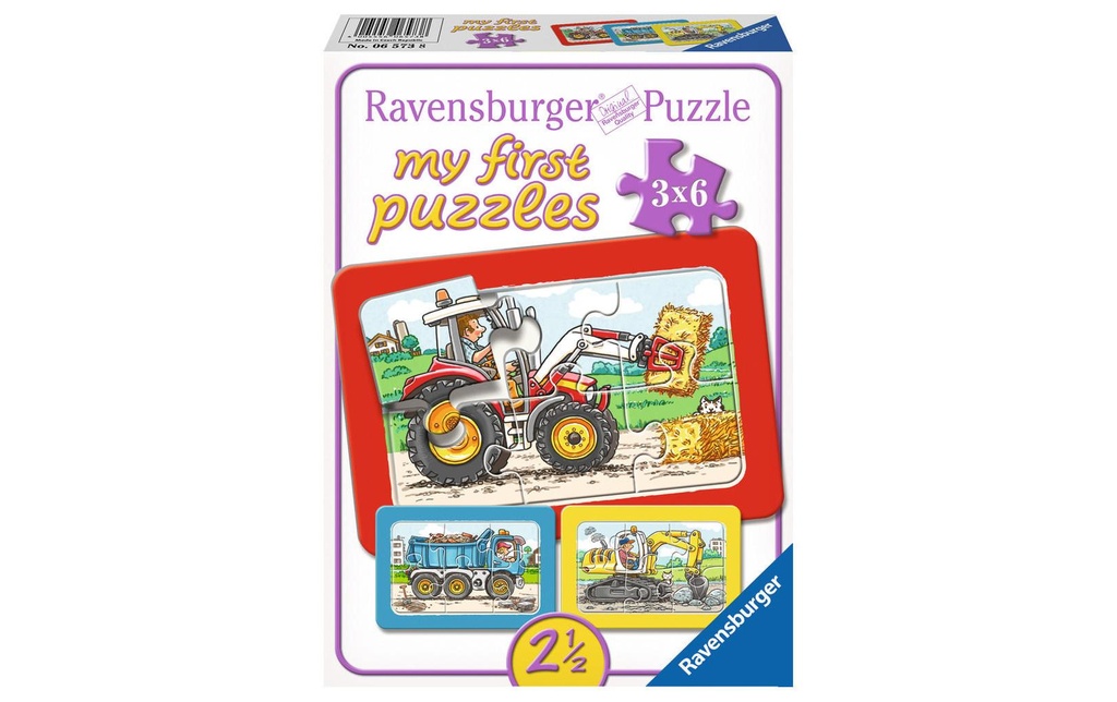 Ravensburger Pelle, tracteur et camion benne