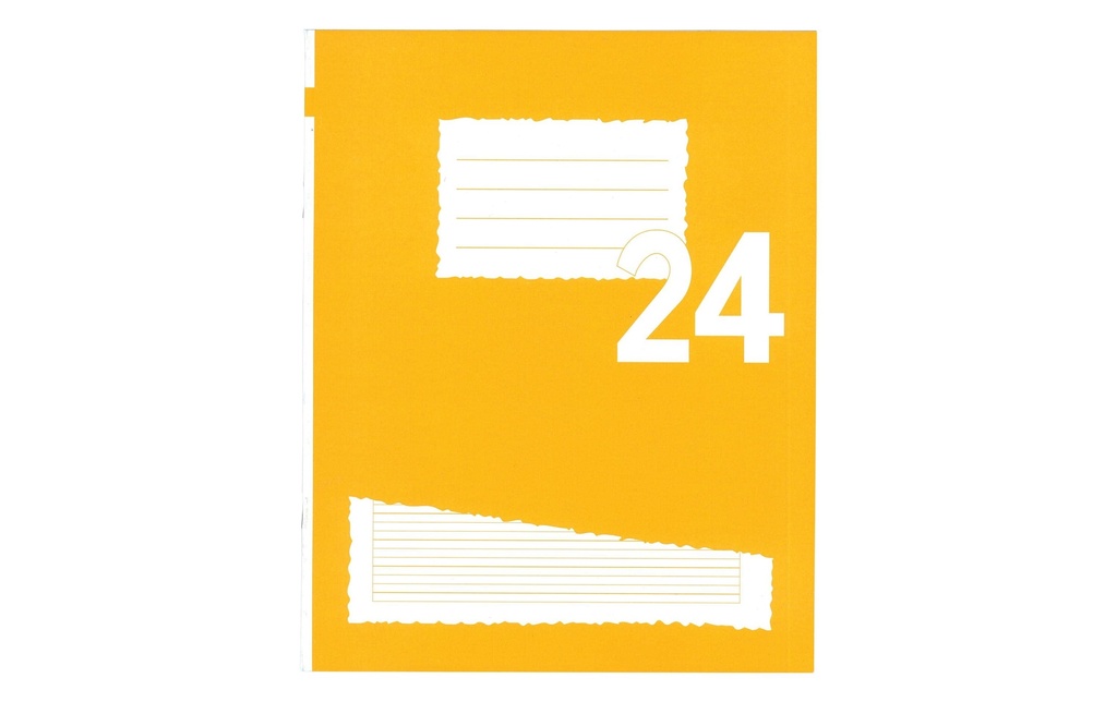 office focus Cahier d'école E5, À lignes, Jaune, 10 Pièce/s