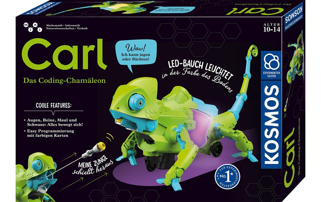 Kosmos Boîtes d’expérimentation Carl – Le caméléon