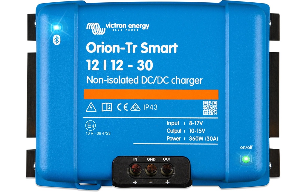 Victron Régulateur de charge Orion-Tr Smart 12-12 V 30A, 360 W