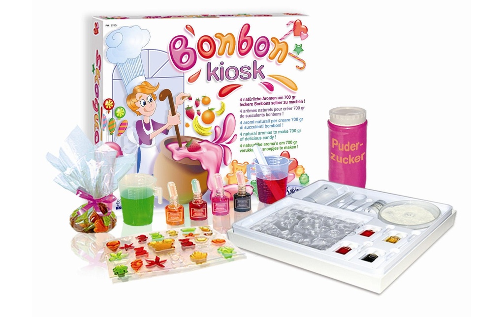 Sentosphere Boîtes d’expérimentation Bonbon-Kiosk