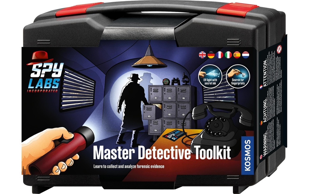 Kosmos Nécessaire de détective Spy Labs – Master Detective Toolkit