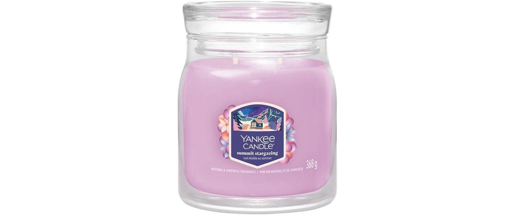 Yankee Candle Signature Bougie parfumée Summit Stargazing Pot moyen