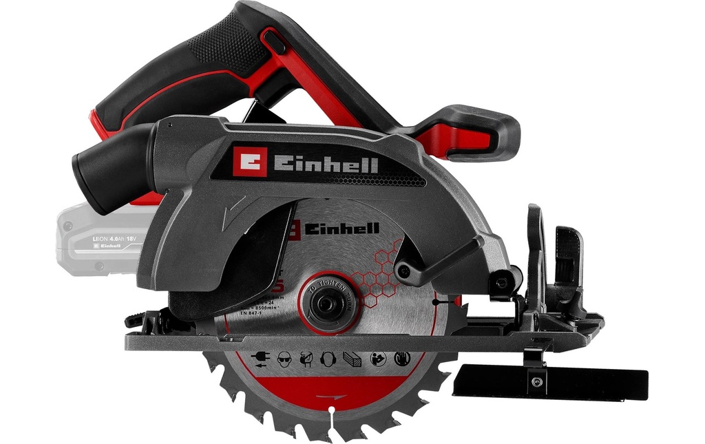 Einhell Scie circulaire portative sans fil TE-CS 18/165-2 Li – Solo