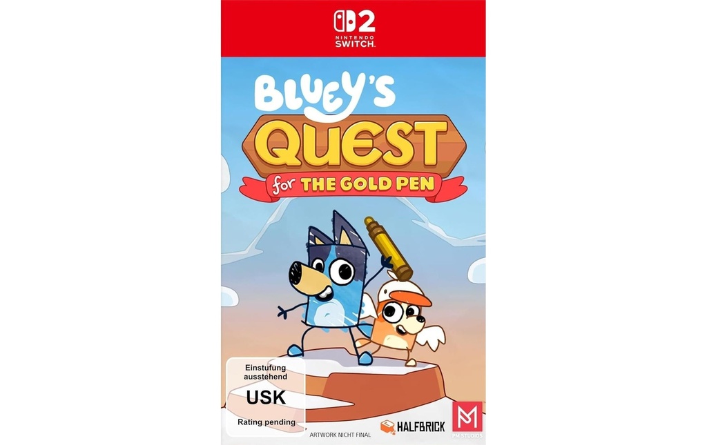 PM Studios Les quêtes de Bluey pour le stylo en or [NSW2] (D) (Boîte)