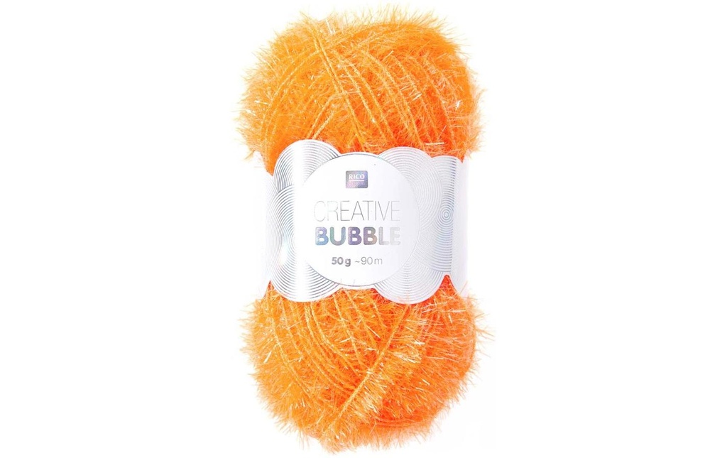 Rico Design Laine Creative Bubble 50 g d'abricot fluo