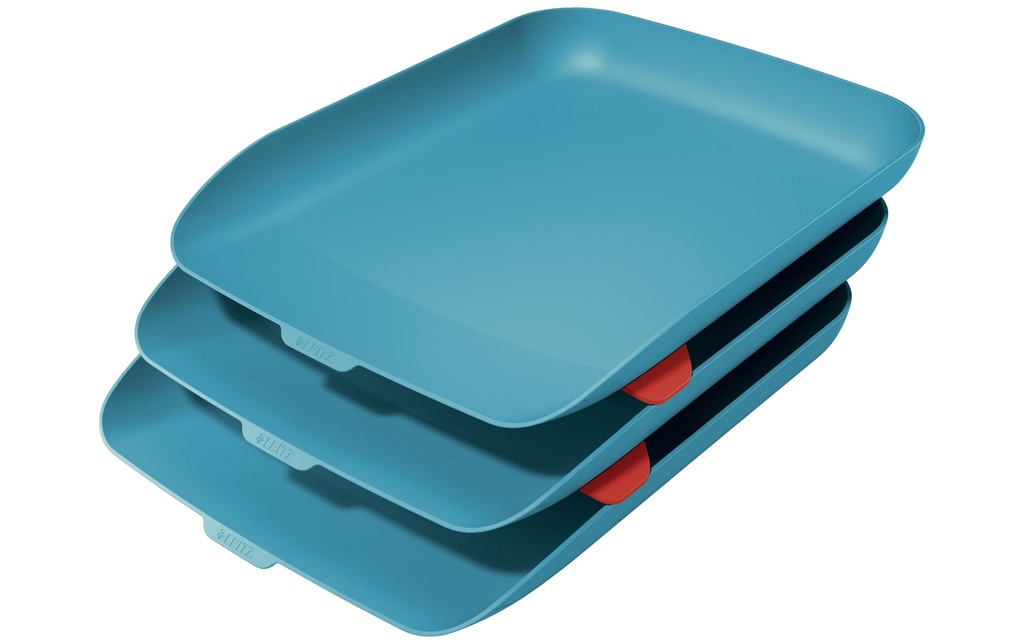 Leitz Panier Cosy, ensemble de 3 Bleu