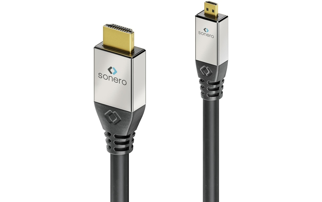 sonero Câble Micro HDMI (HDMI-D) - HDMI, 3 m