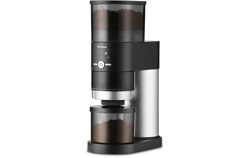 Trisa Moulin à café Perfect Coffee Grinder Noir/Argenté