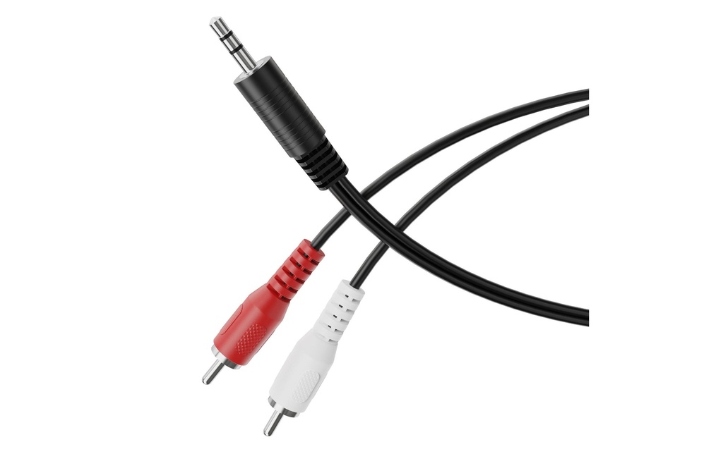 HDSupply Câble audio jack 3.5 mm - Cinch 10 m