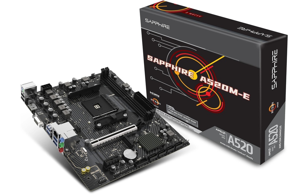 SAPPHIRE Carte mère A520M-E