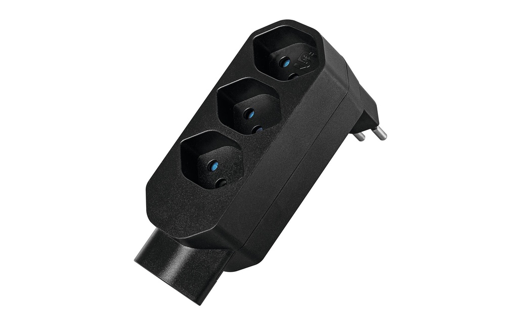 STEFFEN Adaptateur multiple Manta 4xT13 (1x en bas) pivotant 4