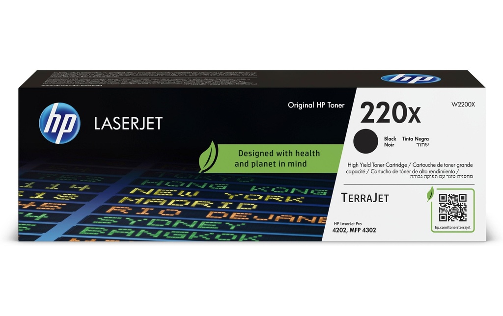 HP Toner N° 220X (W2200X) noir