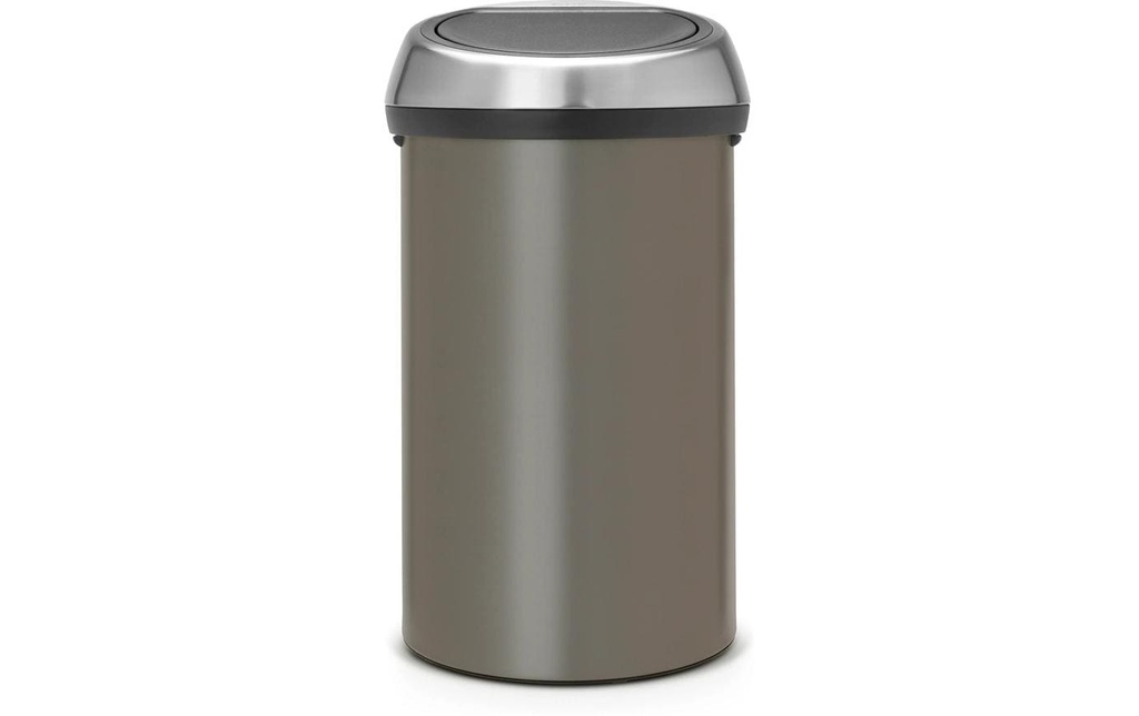 Brabantia Poubelle touch Bin 60 l, Platine/Argenté
