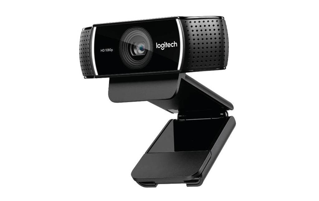 Logitech Webcam C922 Pro Stream , avec trépied, Full-HD 1080p, USB