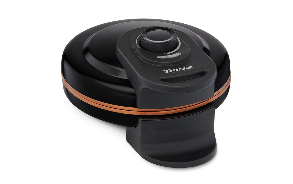 Trisa Gaufrier Retro Waffles Noir/Bronze