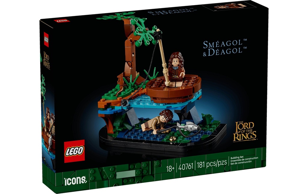 LEGO® Le seigneur des anneaux Sméagol et Déagol 40761