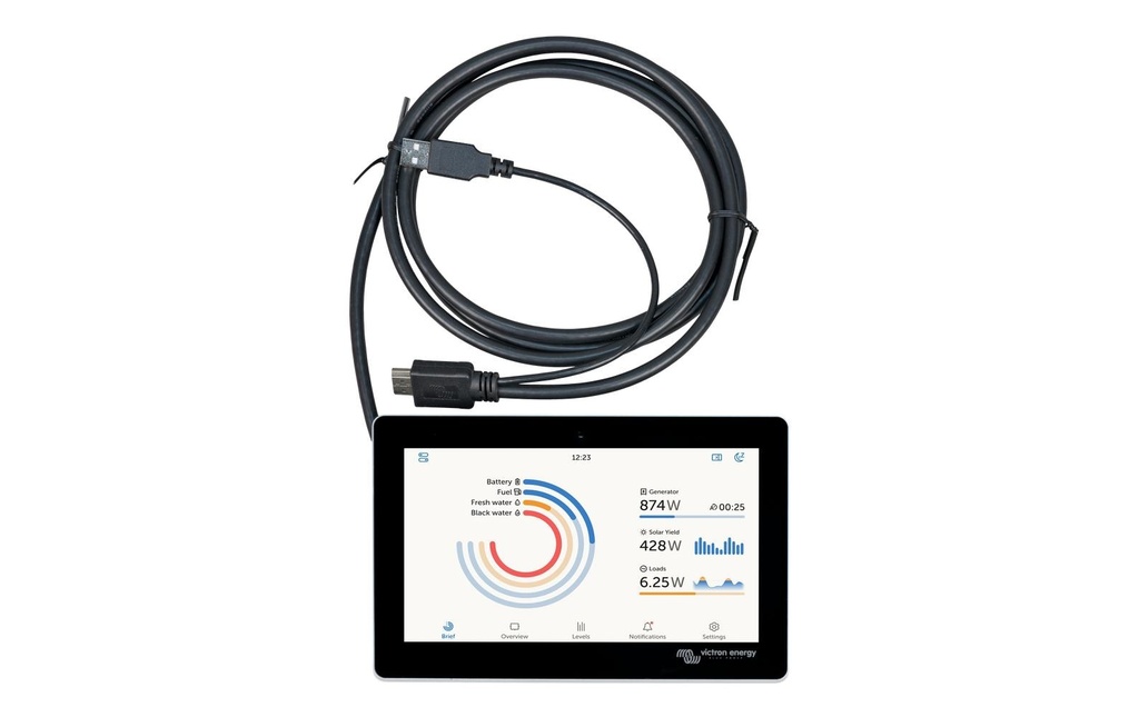 Victron GX Touch 50 (5 pouces) - montage sur pied