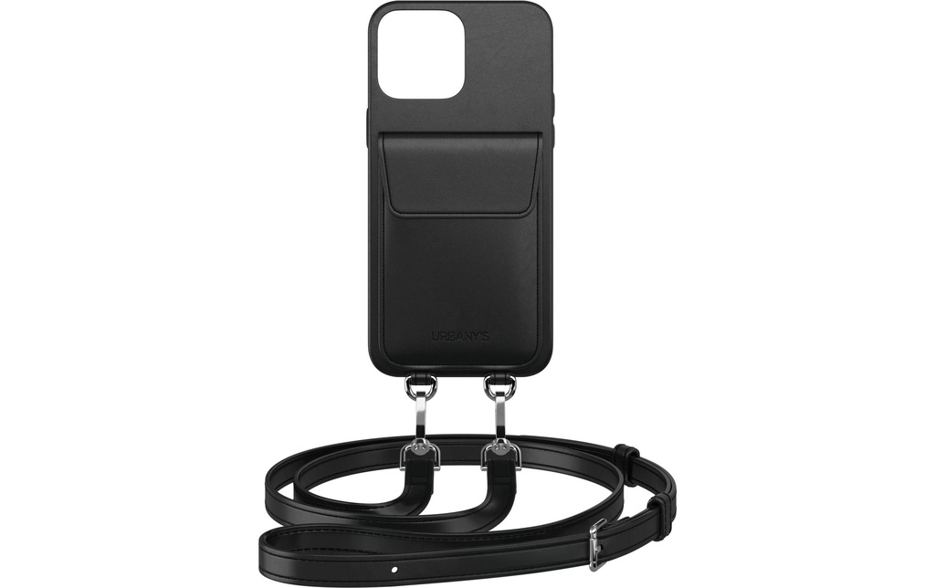 Urbany's Necklace Case Handekette+ iPhone 15 Pro Night Owl