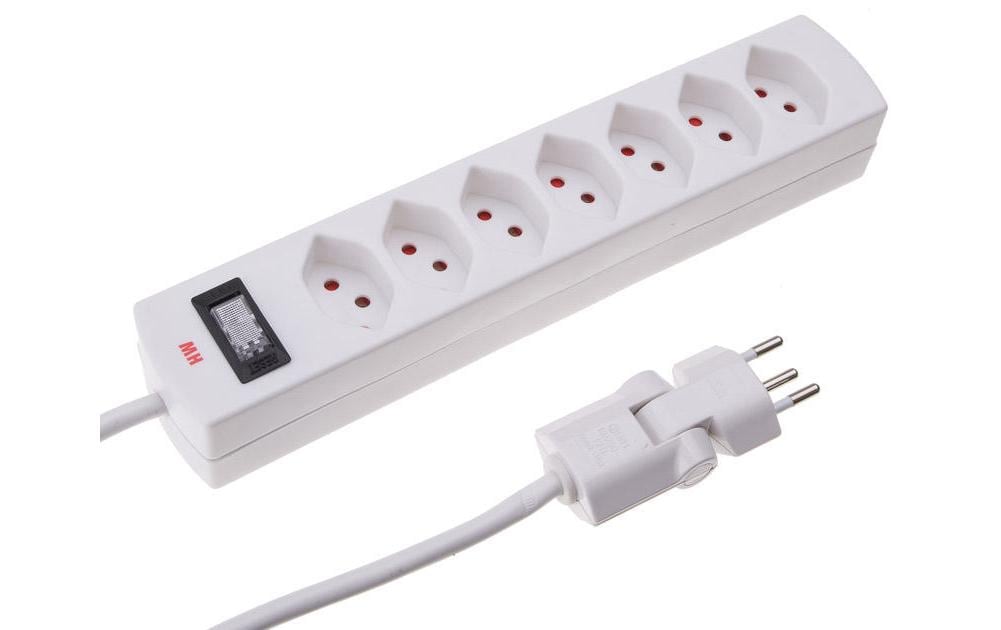 Max Hauri Bloc multiprises Safety-Line 7x T13
